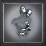 Chained Lovers - Framed Wall Art
