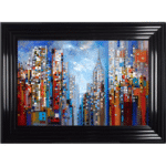 Manhattan - Framed Wall Art