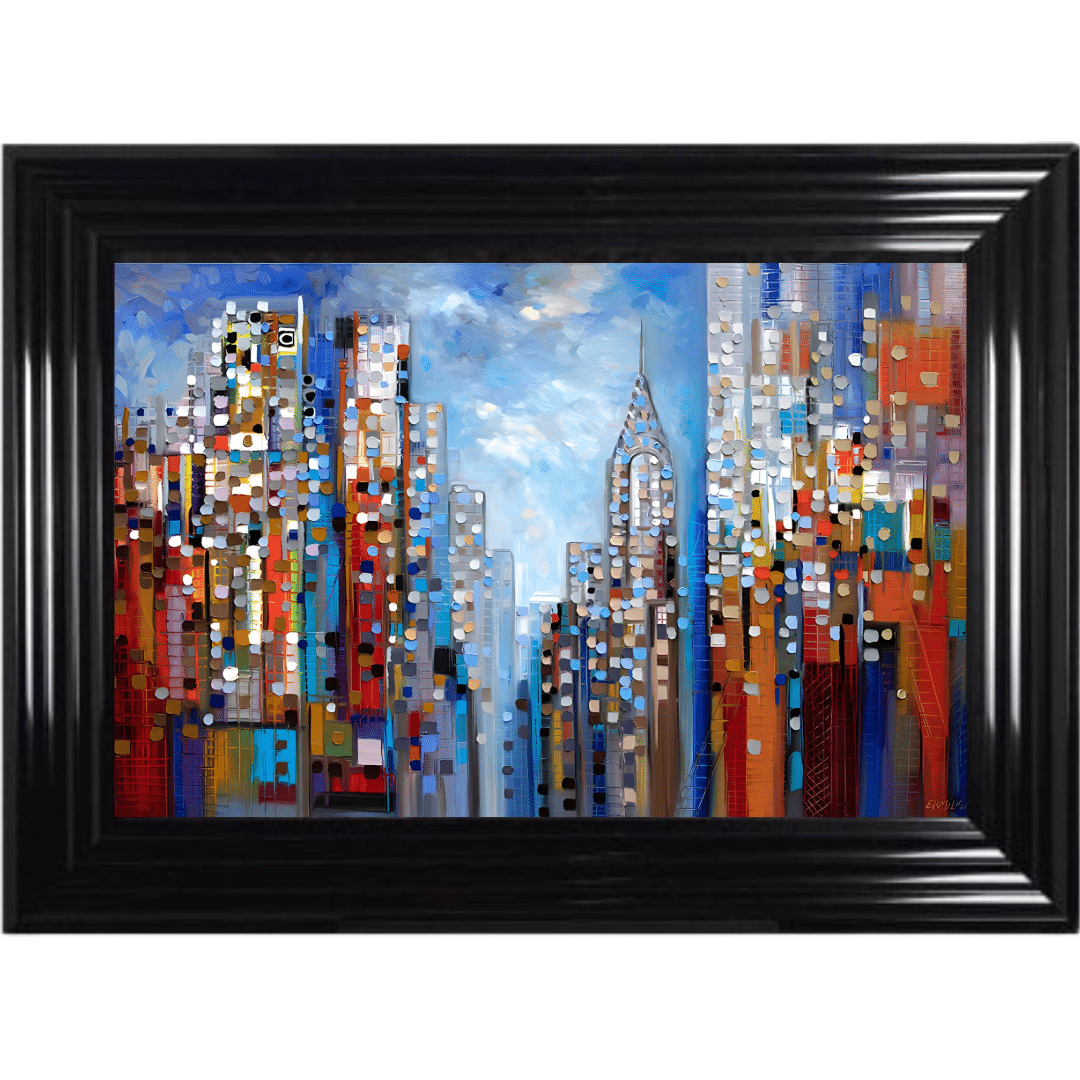 Untitled (25) Manhattan - Framed Wall Art