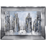 City Street Scene - Framed Wall Art