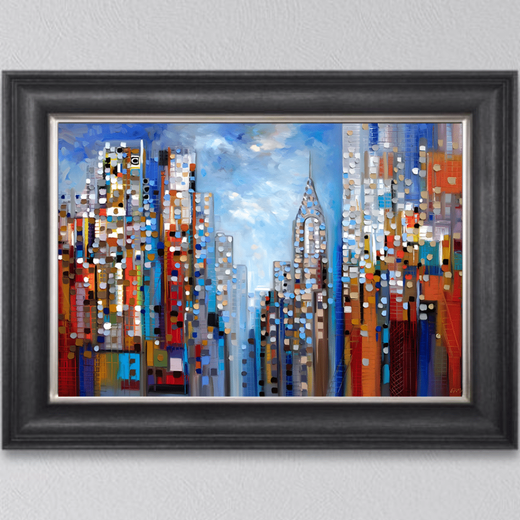 Manhattan - Framed Wall Art