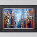 Manhattan - Framed Wall Art
