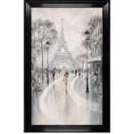 Evening Under the Tower - Framed Wall Art