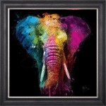 African Elephant II - Framed Wall Art by Patrice Murciano