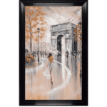 The Evening Walk - Framed Wall Art