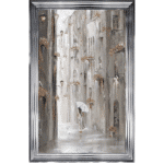 Peaceful Streets - Framed Wall Art