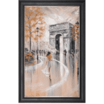 The Evening Walk - Framed Wall Art