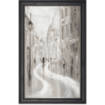 The Street - Framed Wall Art