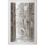 Peaceful Streets - Framed Wall Art