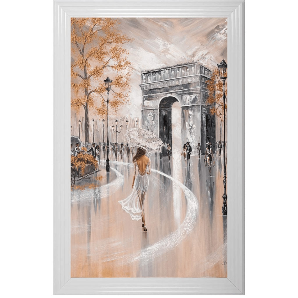 The Evening Walk - Framed Wall Art
