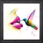Little Kiss - Framed Wall Art by Patrice Murciano