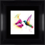 Little Kiss - Framed Wall Art by Patrice Murciano