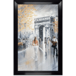 Paris Nights - Framed Wall Art