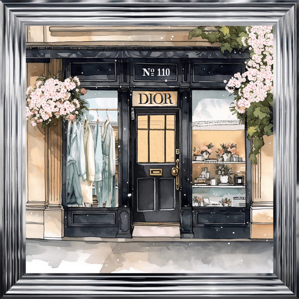 Boutique Dior Wall Art