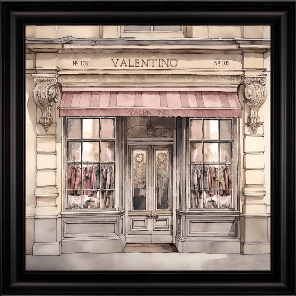 Valentino No105 Wall Art