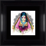 Bollywood 2 Framed Picture by Patrice Murciano