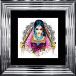 Bollywood 2 Framed Picture by Patrice Murciano