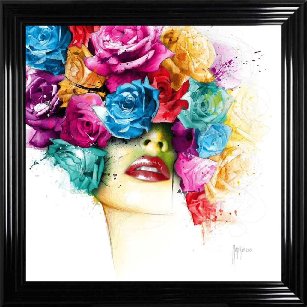 LA VIE EN ROSES Framed Picture by Patrice Murciano
