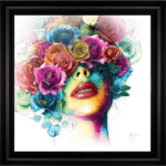 LA VIE EN ROSES 2 Framed Picture by Patrice Murciano