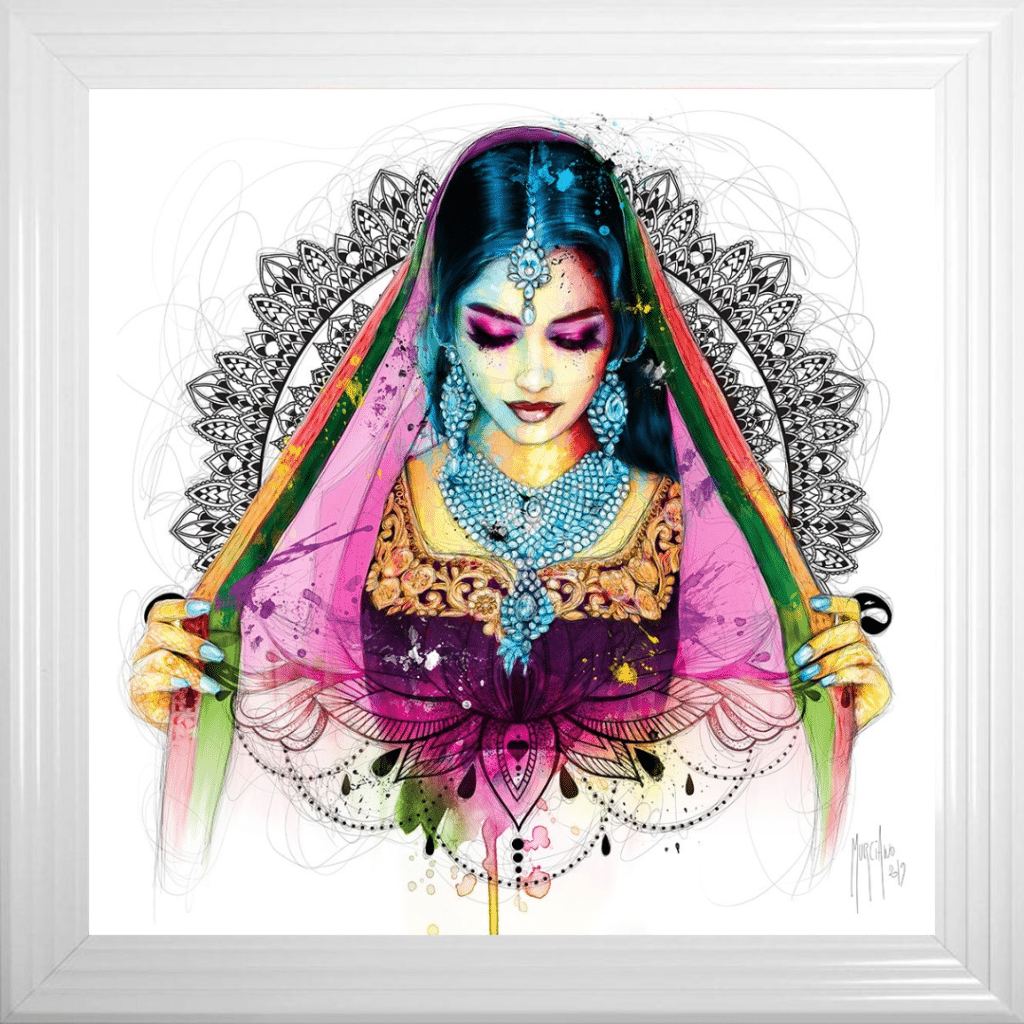 Bollywood 2 Framed Picture by Patrice Murciano