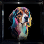 Beagle - Framed Wall Art