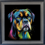 Boxer Dog - Framed Wall Art