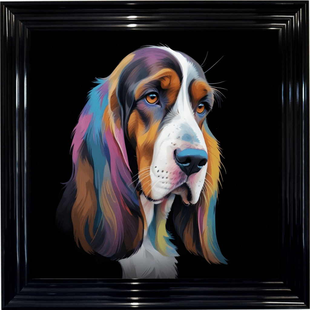 Basset Hound - Framed Wall Art