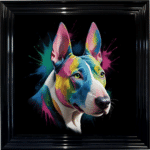 English Bull Terrier - Framed Wall Art