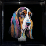 Basset Hound - Framed Wall Art