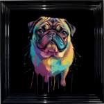 Pug - Framed Wall Art