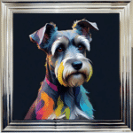 Schnauzer - Framed Wall Art