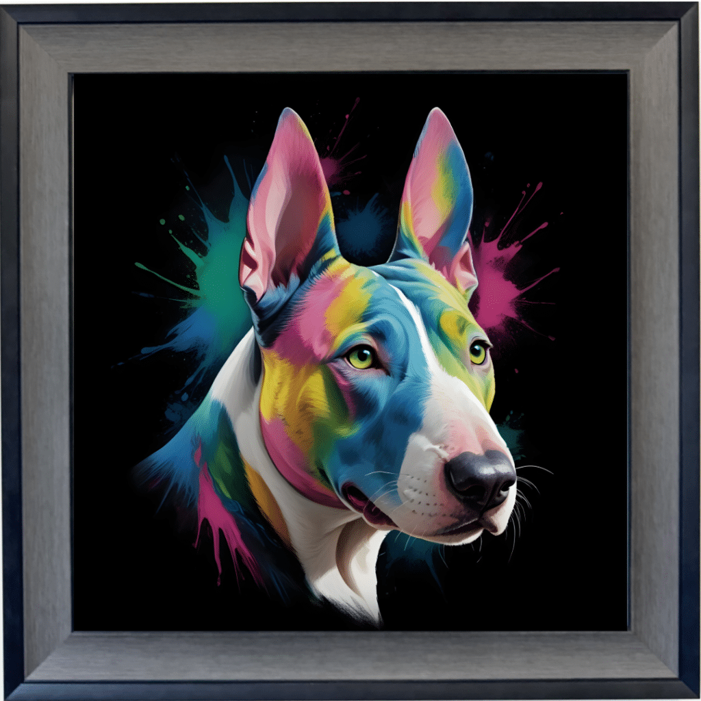 English Bull Terrier - Framed Wall Art