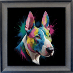 English Bull Terrier - Framed Wall Art