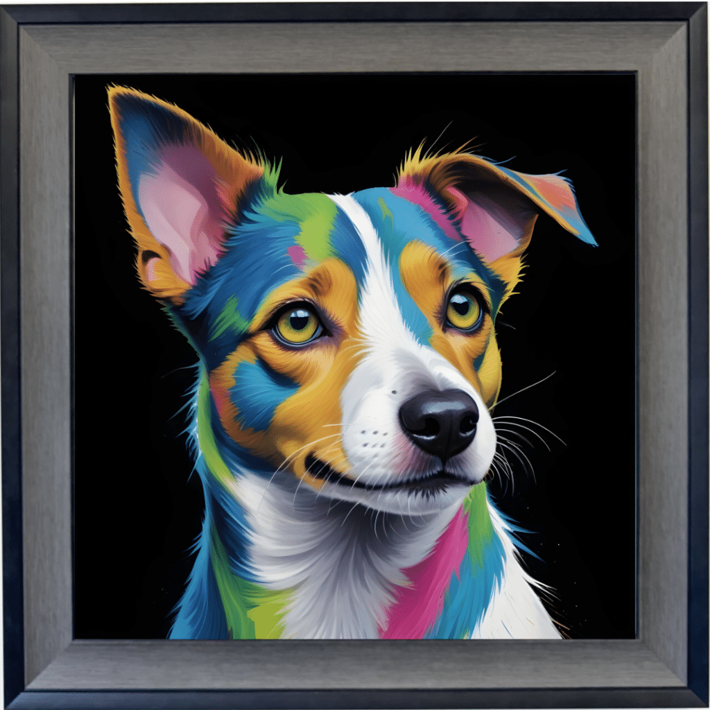 Jack Russell - Framed Wall Art