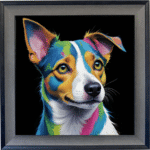 Jack Russell - Framed Wall Art