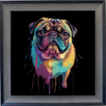 Pug - Framed Wall Art
