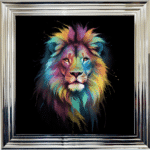 Lion - Colour Pop Wall Art