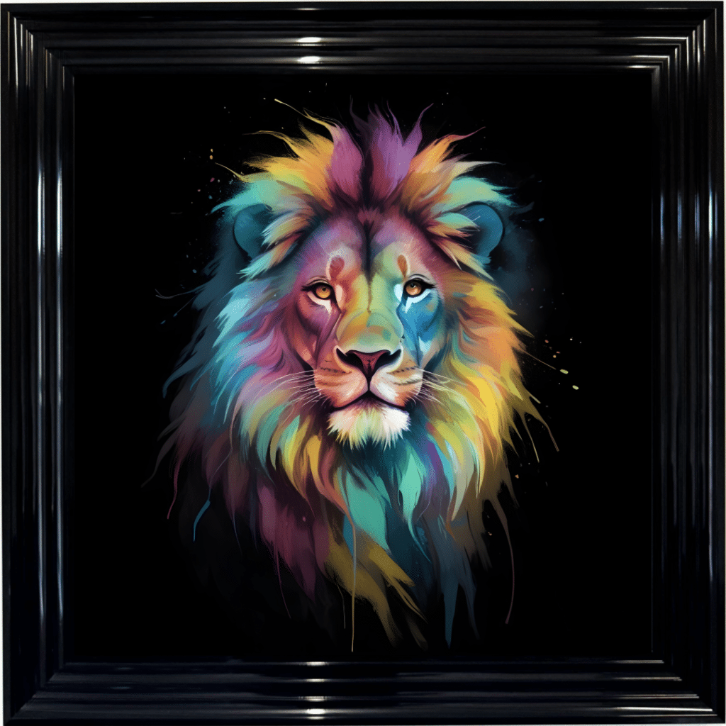 Lion - Colour Pop Wall Art