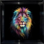 Lion - Colour Pop Wall Art