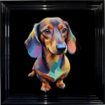 Dachshund - Framed Wall Art