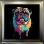 Pug - Framed Wall Art