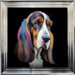 Basset Hound - Framed Wall Art