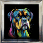 Boxer Dog - Framed Wall Art