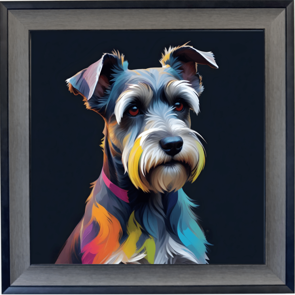 Schnauzer - Framed Wall Art