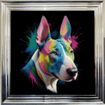 English Bull Terrier - Framed Wall Art