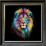 Lion - Colour Pop Wall Art