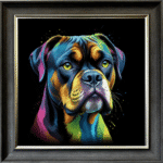 Boxer Dog - Framed Wall Art