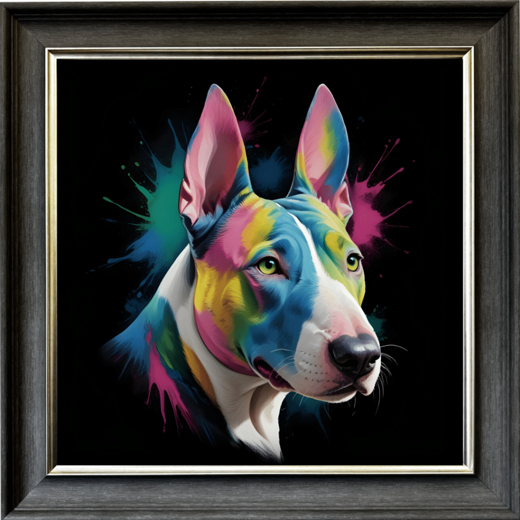 English Bull Terrier - Framed Wall Art