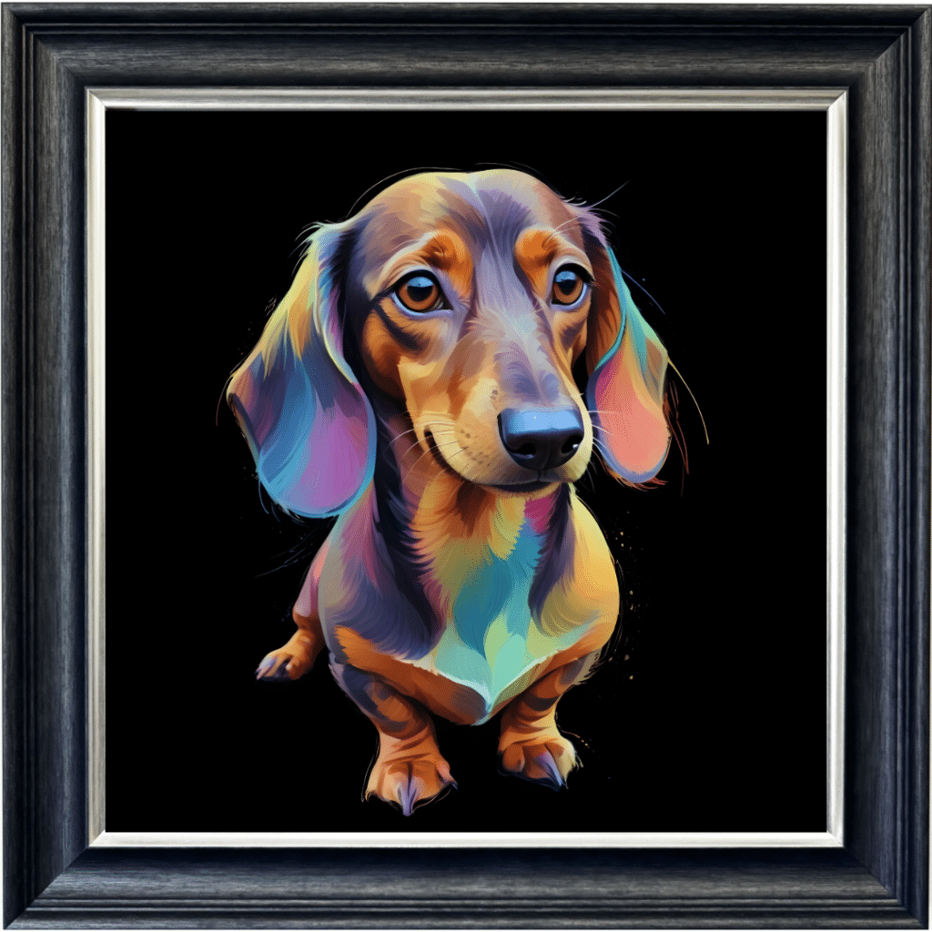 Dachshund - Framed Wall Art