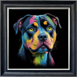 Staffordshire Bull Terrier - Framed Wall Art